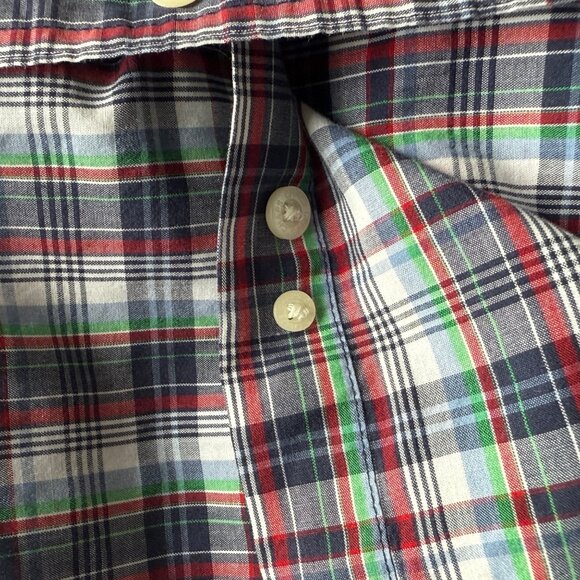 Chaps Men’s XL Plaid Short Sleeve Button-Down Shirt Multicolor Classic Fit - Picture 7 of 7